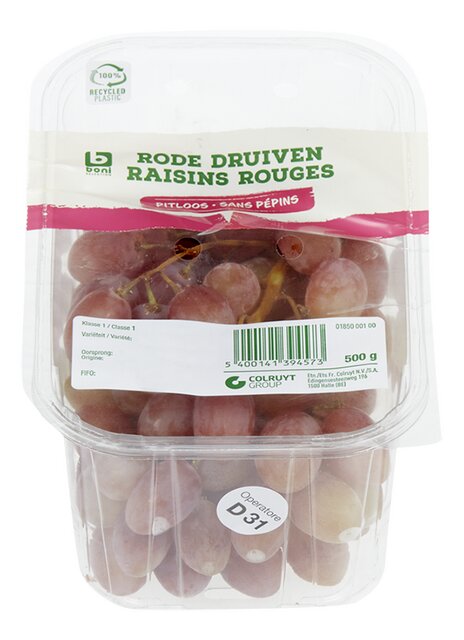 Raisins rouge sans pépins 500g