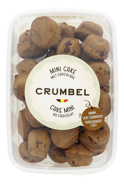 Cake chocolade mini ±33st 300g
