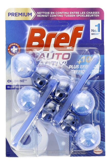 Bloc WC Blue Activ hygiene chlorine 2p