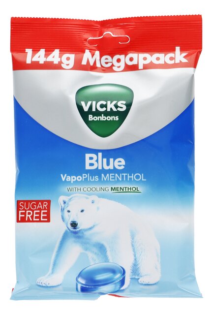 Vapoplus blue menthol suikervrij 144g