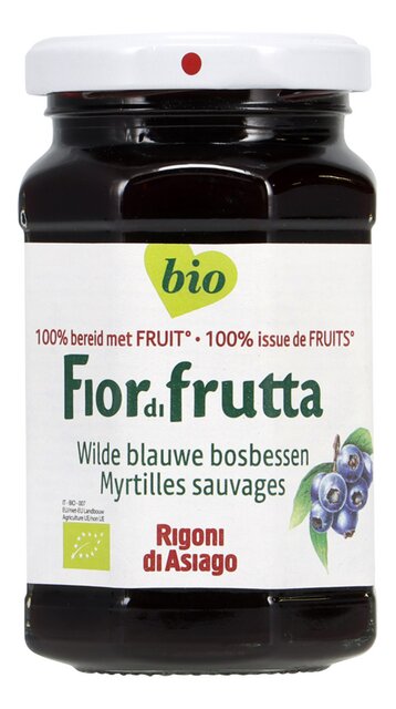 Confiture myrtilles sauvages BIO 250g