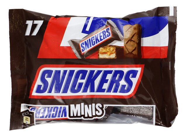 Snickers mini (18st) 333g