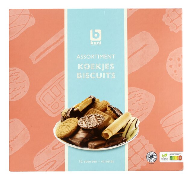 Koeken assortiment 450g