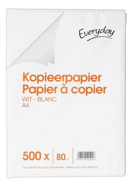 Kopieerpapier A4 80g 500 vellen