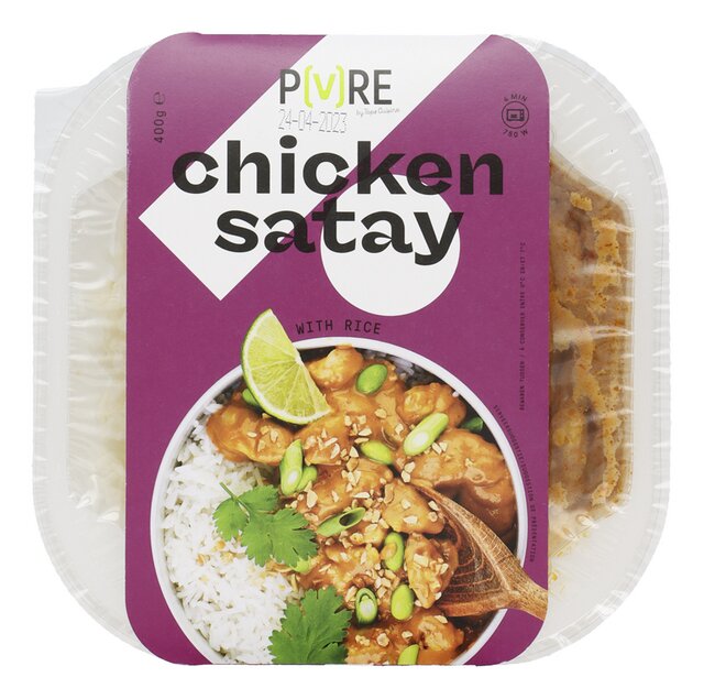 Kip satay met rijst 400g