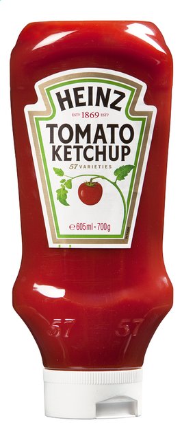 Ketchup aux tomates Top Down 605ml