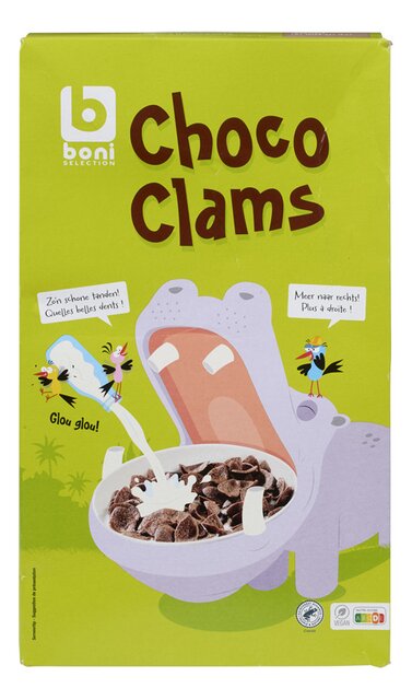 Choco clams 750g