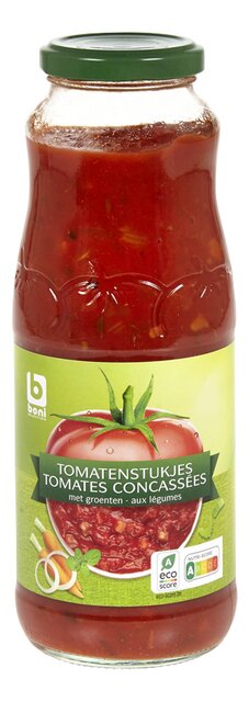 Tomates concassées aux légumes 690g