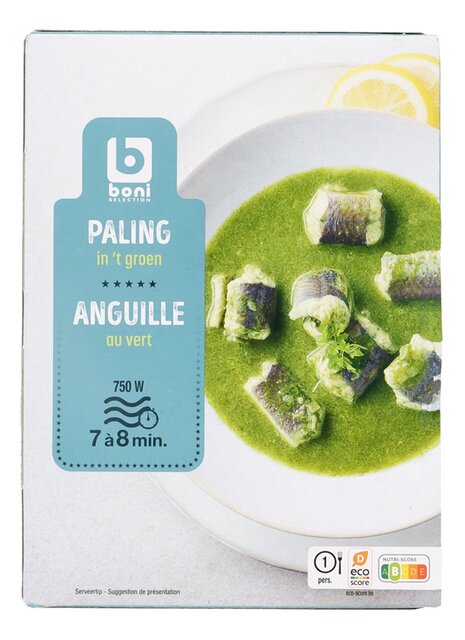 Paling in 't groen 400g