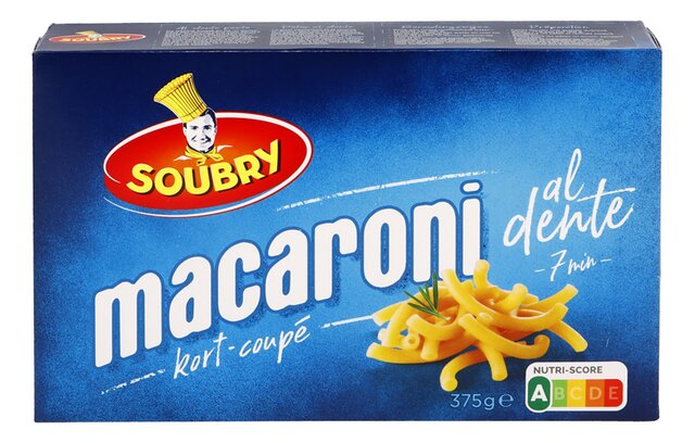 Macaroni gesneden al dente (7') 375g