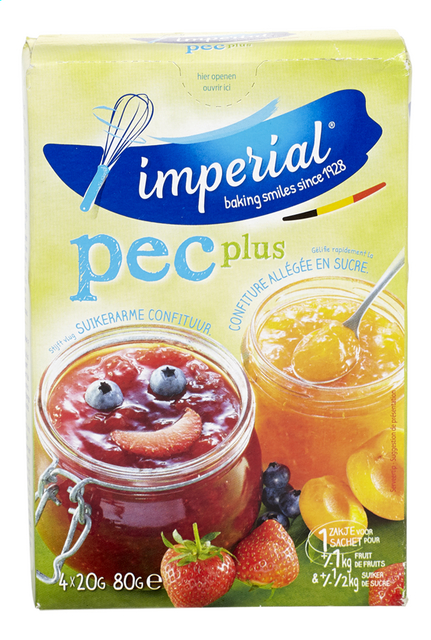 Geleermiddel Pec Plus 20g 4st 80g