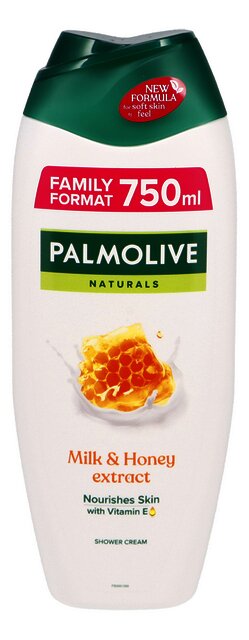 Gel douche lait & miel 750ml
