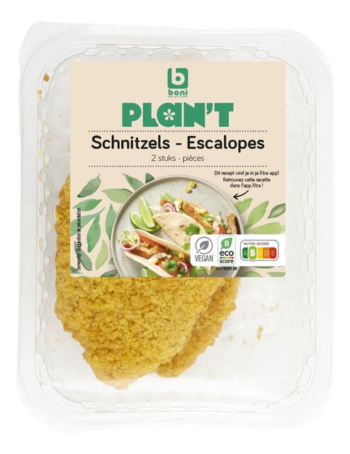 Escalope végétarienne 100g 2p 200g