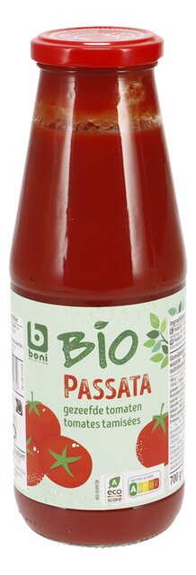 Passata van gezeefde tomaten BIO 700g