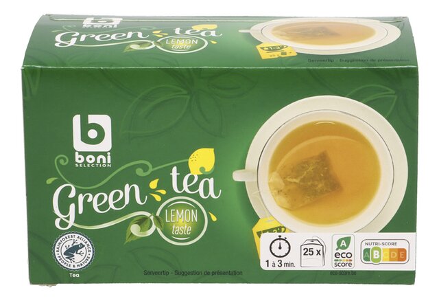Green tea lemon 25 sachets