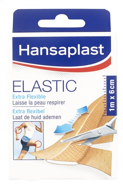 Pansement Hansaplast Elastic(1Mx6cm)2p