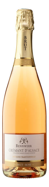 Vin mousseux Crémant d'Alsace QVA rosé 75cl