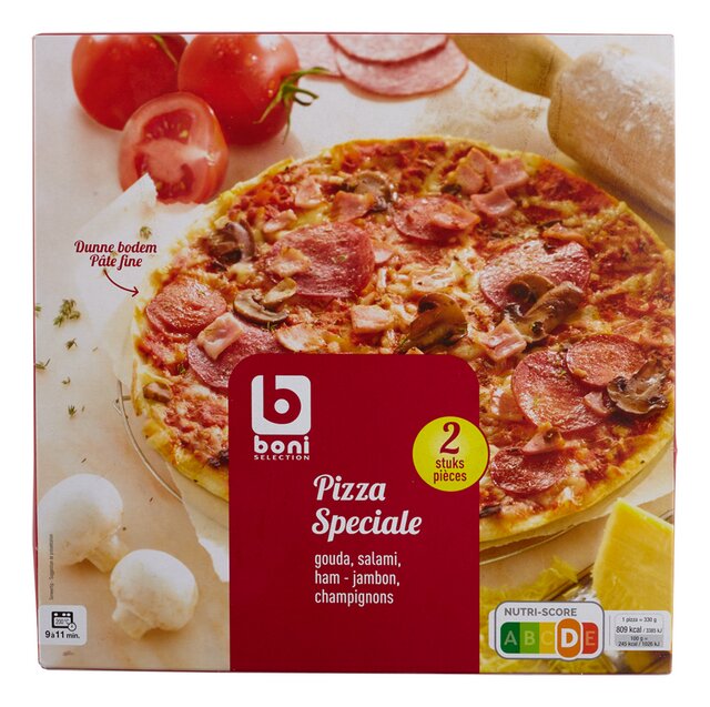 Pizza speciaal 330g 2st 660g