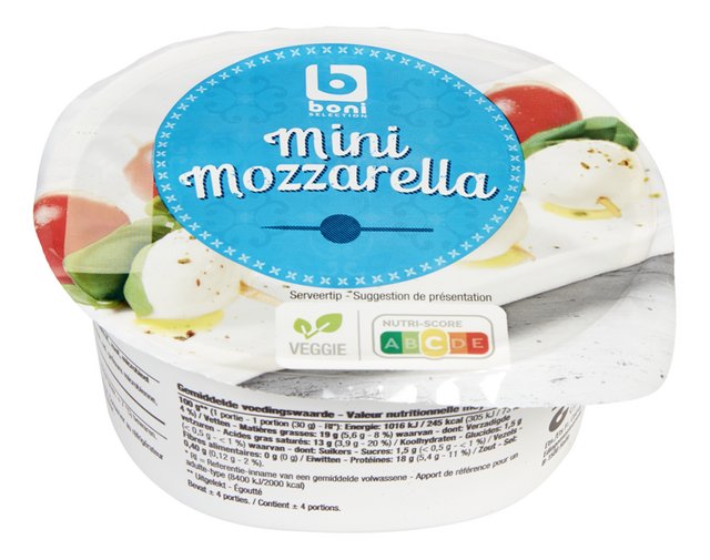 Mozzarella mini 125g