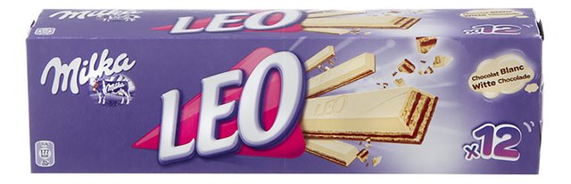 Leo witte chocolade 33gx12