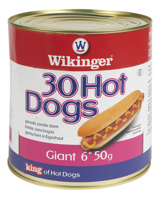 Hotdog 30st 1,5kg