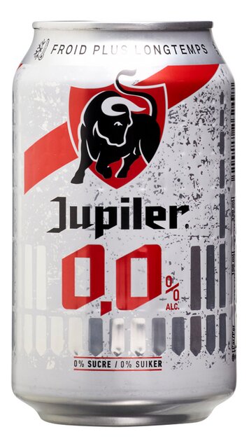 Jupiler pils 0,0% Cold Grip can 33cl