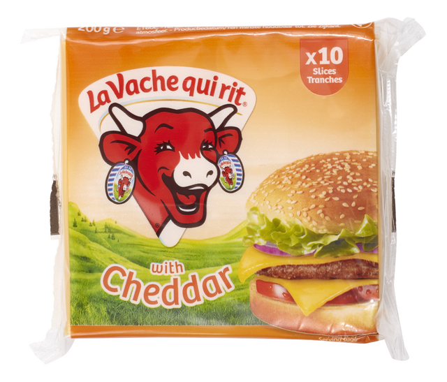 Cheddar La Vache Qui Rit 10 tranches 200g