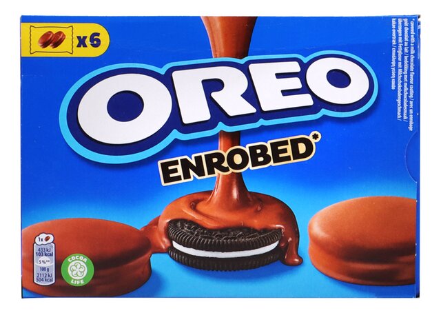 Biscuits enrobé au goût de chocolat au lait 246g