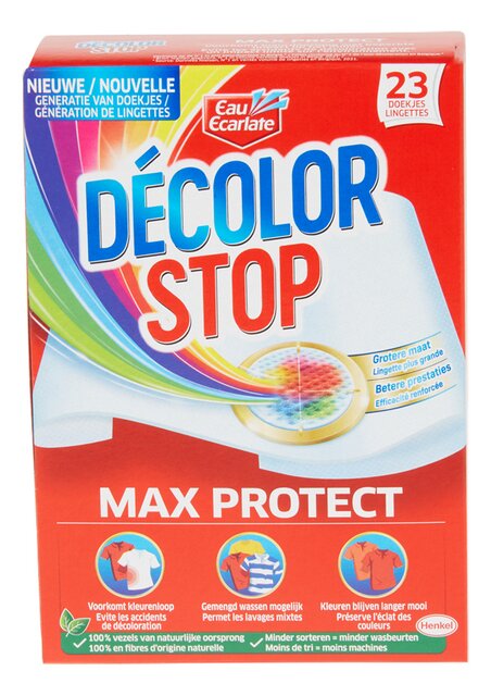 Lingettes décolor stop max protect 23p