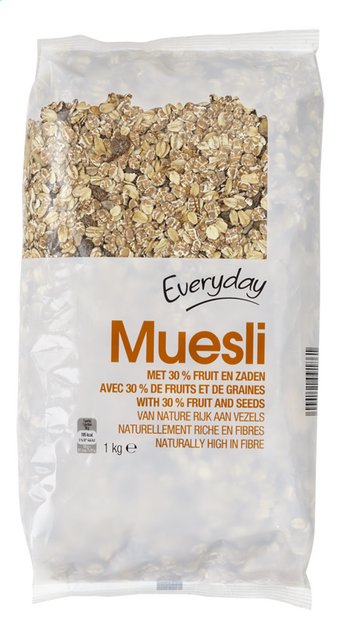 Muesli aux fruits et graines 1kg