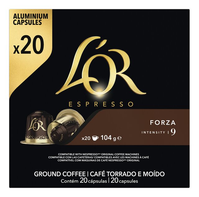 L'Or espresso forza 20 cups