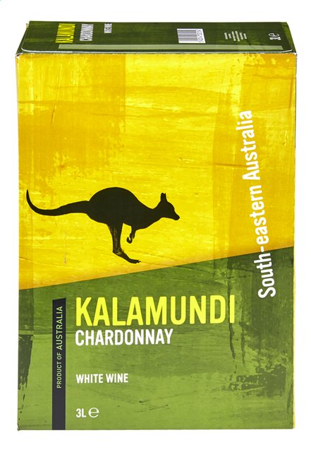 Kalamundi Chardonnay partybox QRA wit BIB 3L