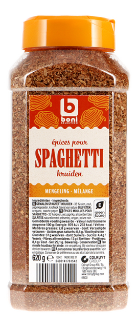Kruidenmix voor spaghetti 620g