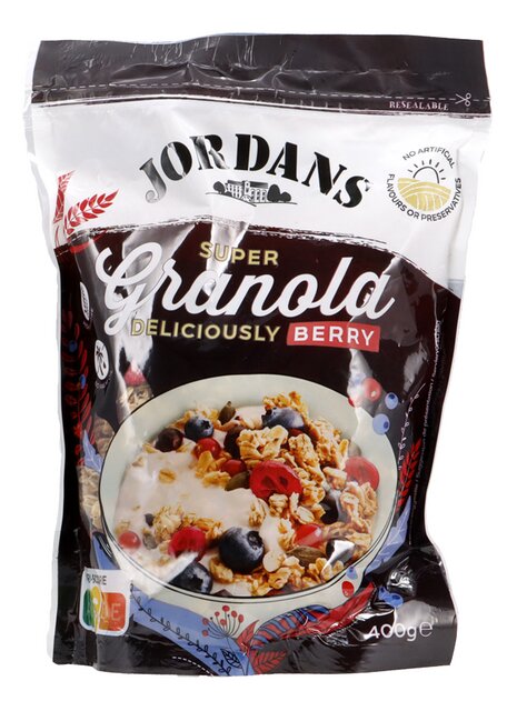 Granola super berry 400g