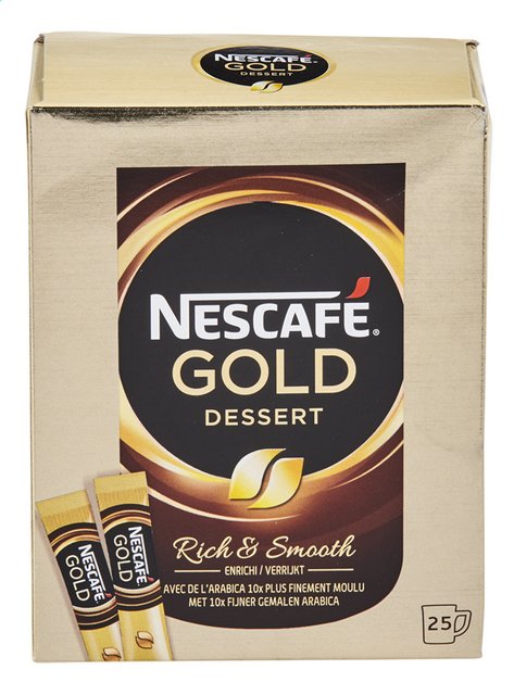 Nescafé instantané gold dessert 2gx25p