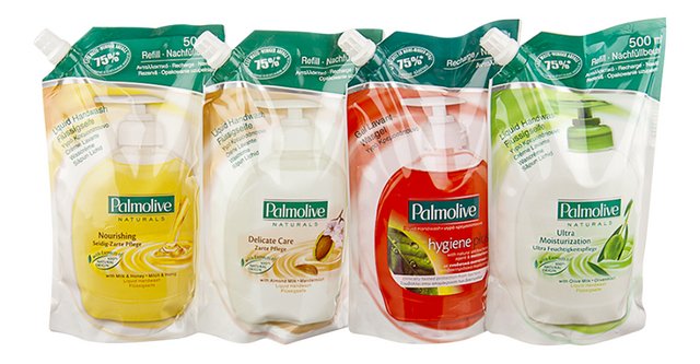 Crèmezeep hand vulling assortiment 500ml