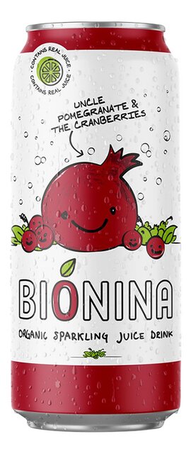 Soda grenade-canneberge BIO 33cl