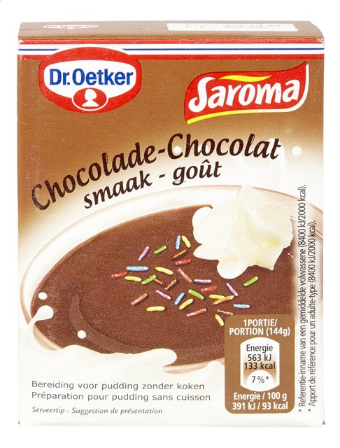 Puddingpoeder chocolade saroma 79g