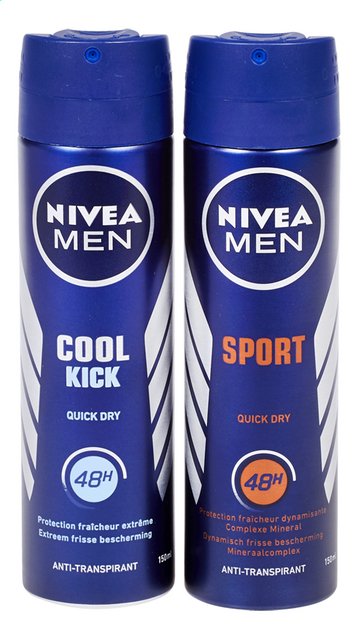 Déo Men Sport-Cool Kick 150ml