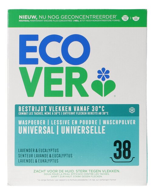 Wasmiddel poeder universal (38d) 1,9kg