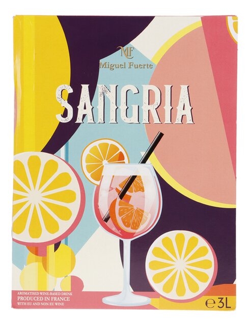 Sangria rosé 6% BIB 3L