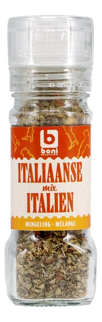 Italiaanse kruidenmix met molen 35g
