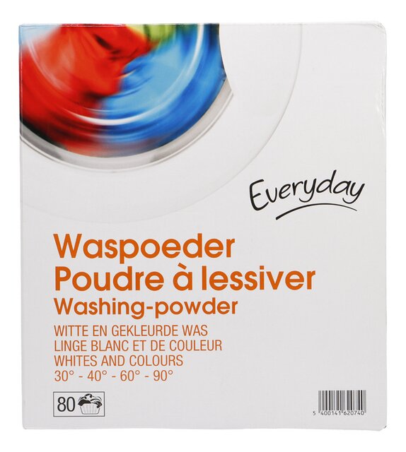Wasmiddel poeder (80d) 4,40kg