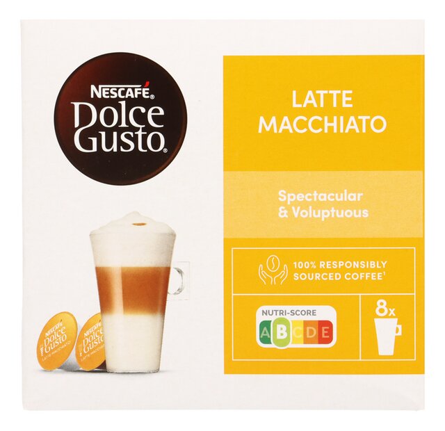 Dolce Gusto latte macchiato 16 cups