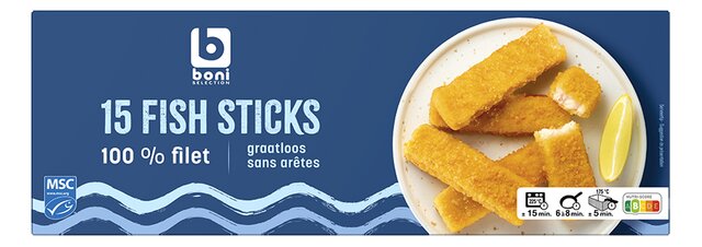 Fishstick sans arêtes 30gx15