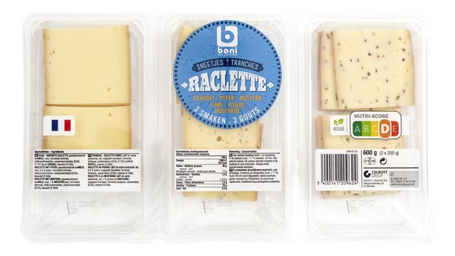 Fromage à raclette assortiment 200gx3