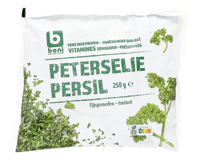 Fijngehakte peterselie 250g