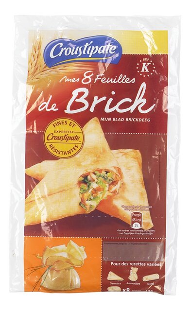 Feuilles de brick 8p 136g - Solucious
