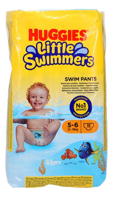 Luiers Little Swimmers 5-6 12-18kg 11st