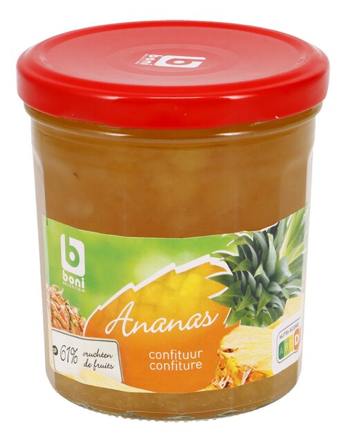 Ananasconfituur 61% 370g